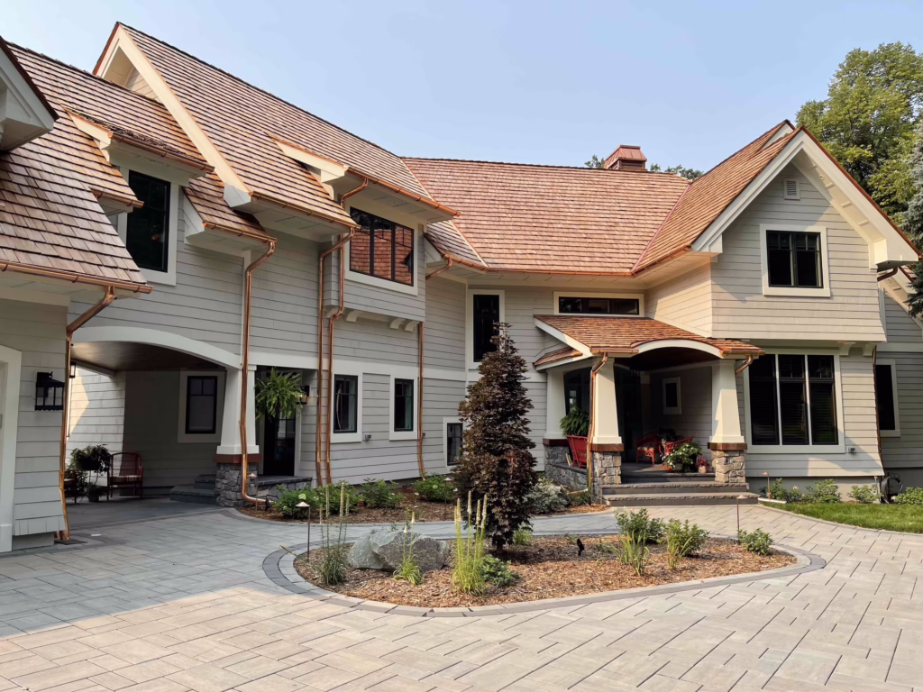 Copper Half Round Gutter