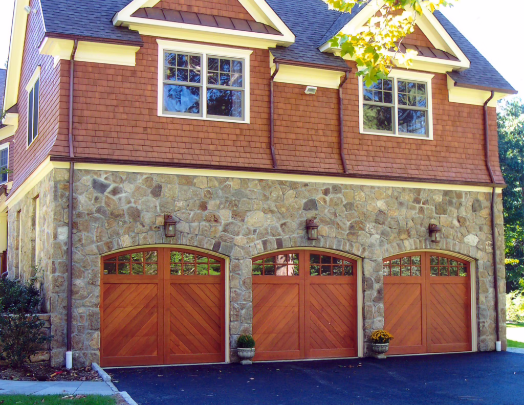 Red Cedar Garage Door