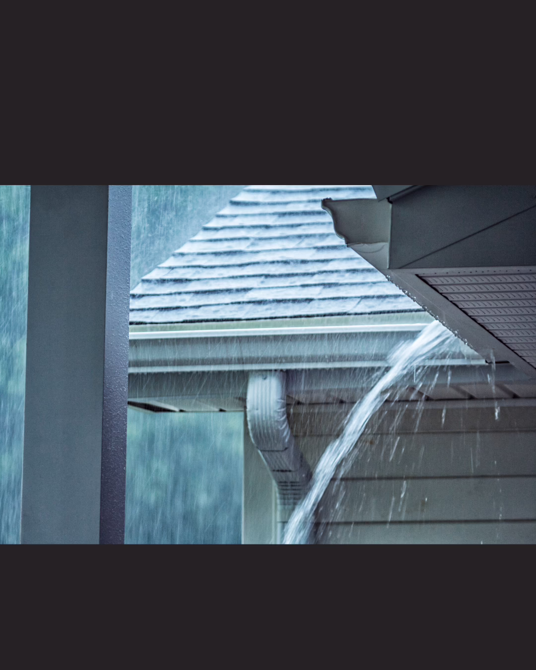 What Happens When Gutters Overflow During Heavy Spring Rain?